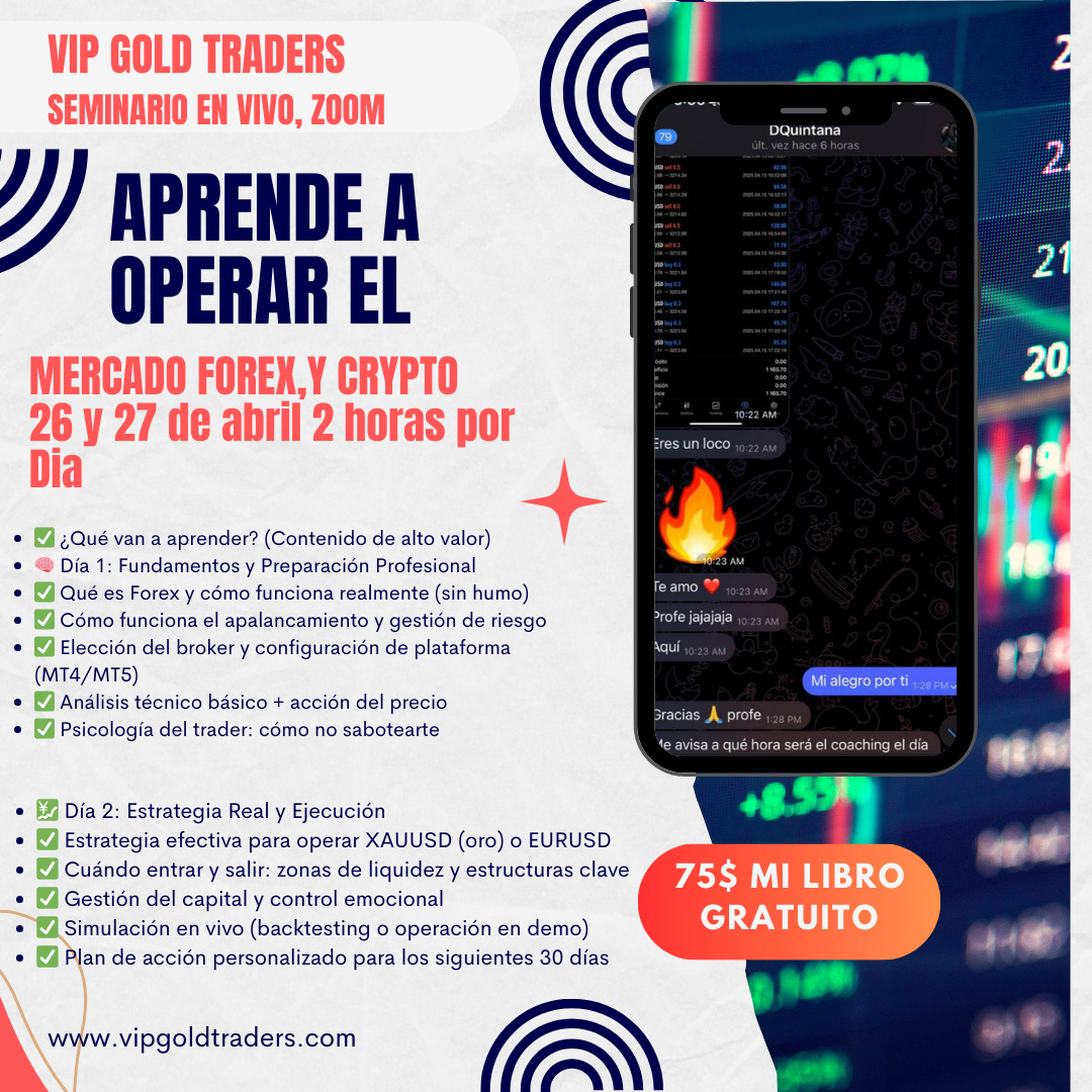 🎯Seminario Vip Forex 2 Dias 🎯