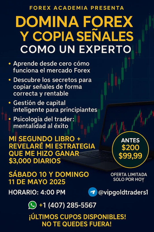🎯Seminario Vip Forex 2 Dias 🎯